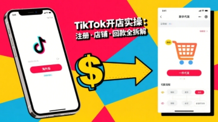TikTok从开店到投流的进阶课，从基础实操到高阶技巧一网打尽-yicbd