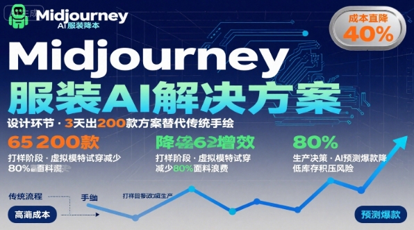 AI在服装领域的运用，使用midjourney做服装辅助企业降低成本-yicbd