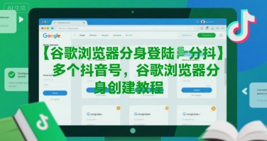 谷歌浏览器分身登陆多个抖音号，谷歌浏览器分身创建教程-yicbd