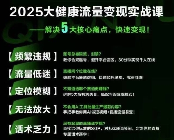 大健康流量全域新增长8.0，三月底线下课视频，大健康万亿蓝海，从类目突围到模式迭代-yicbd
