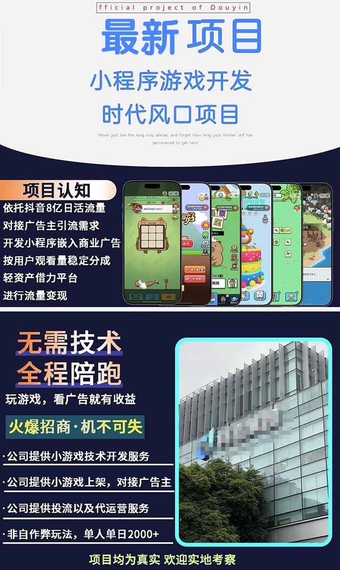 图片[1]-2025最热抖音项目 Ai时代风口项目小程序游戏开发 实测单个游戏日收入1800+-yicbd