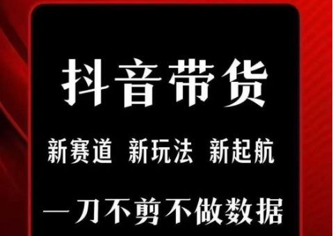 抖音短视频一刀不剪带货，不剪辑，不直播，每天发个视频，等着出单获取带货佣金-yicbd