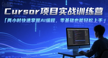 Cursor项目实战训练营，两小时快速掌握AI编程，零基础也能轻松上手-yicbd