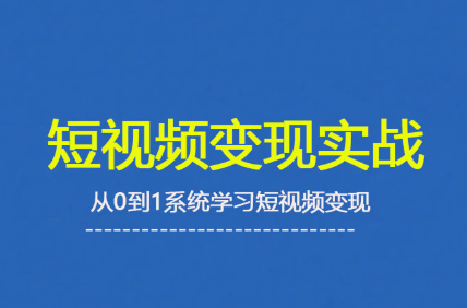 杨磊老师·2025短视频变现实战课-yicbd